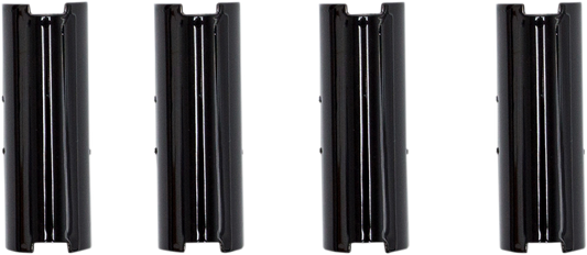 S&S CYCLE Pushrod Cover Keeper Set - Gloss Black - Twin Cam