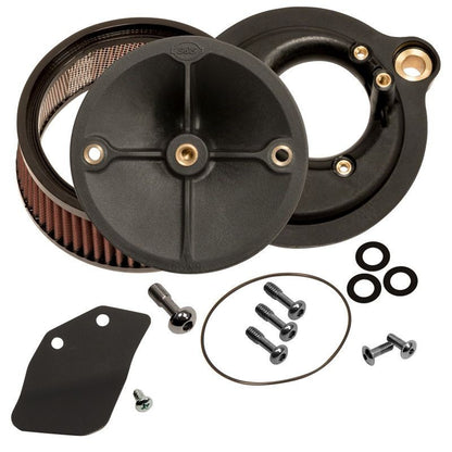 S&S CYCLE Stealth Air Cleaner Kit Without Cover for 2017-Up HD® M8 Models