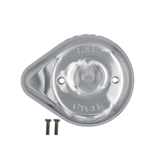 S&S CYCLE Chrome Patriot Stealth Air Cleaner Cover