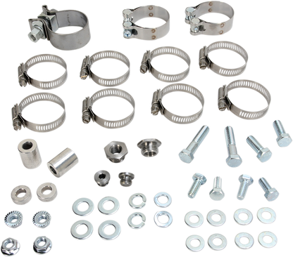 BASSANI XHAUST Fishtail Exhaust - 36" - 2007-2017 SOFTAIL MODELS