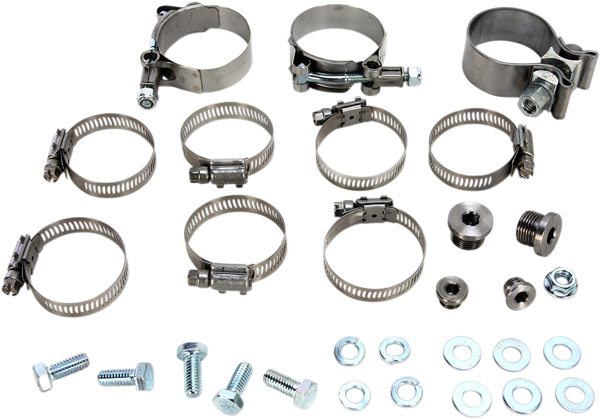 BASSANI XHAUST Down Under Exhaust - Chrome - Straight Can - '09-'16 TOURING