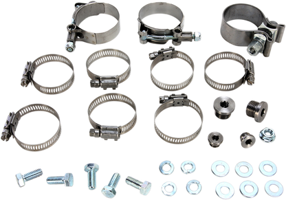 BASSANI XHAUST Down Under Exhaust - Chrome - Straight Can - '09-'16 TOURING