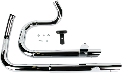 BASSANI XHAUST Pro Street Exhaust - Chrome - '86-'03 SPORTSTER MODELS
