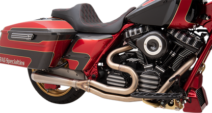 BASSANI XHAUST 2:1 Exhaust - 2017 - 2024 TOURING Stainless