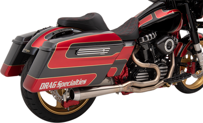 BASSANI XHAUST 2:1 Exhaust - 2017 - 2024 TOURING Stainless