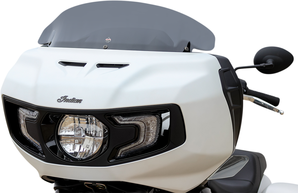 KLOCK WERKS Flare Windshield - 8" - Dark Smoke - Challenger