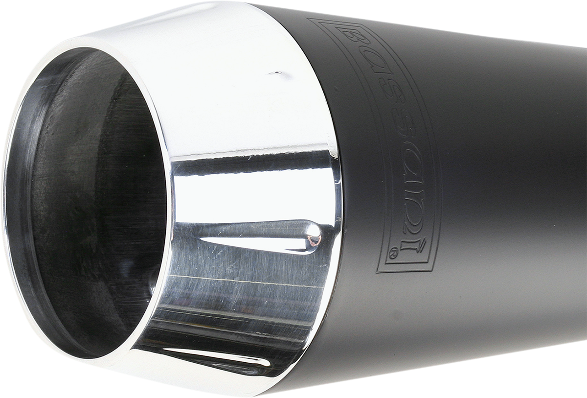 BASSANI XHAUST Road Rage 2:1 Exhaust - Black - FXD