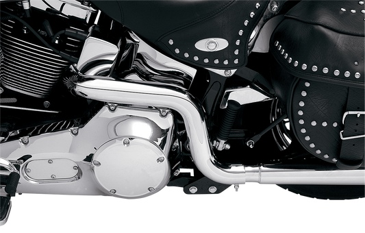 BASSANI XHAUST Tru Dual Exhaust - '86-'06 SOFTAIL MODELS