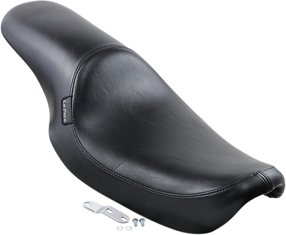 LE PERA Silhouette Full-Length Seat - Smooth - Black - Dyna '91-'95