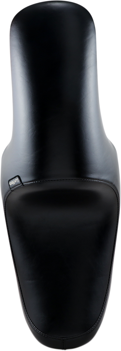 LE PERA Silhouette Up-Front Seat - Full-Length - Smooth - Black - Dyna '96-'03