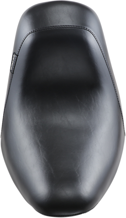 LE PERA Bare Bones Solo Seat - Smooth - Black - Softail '06-'17