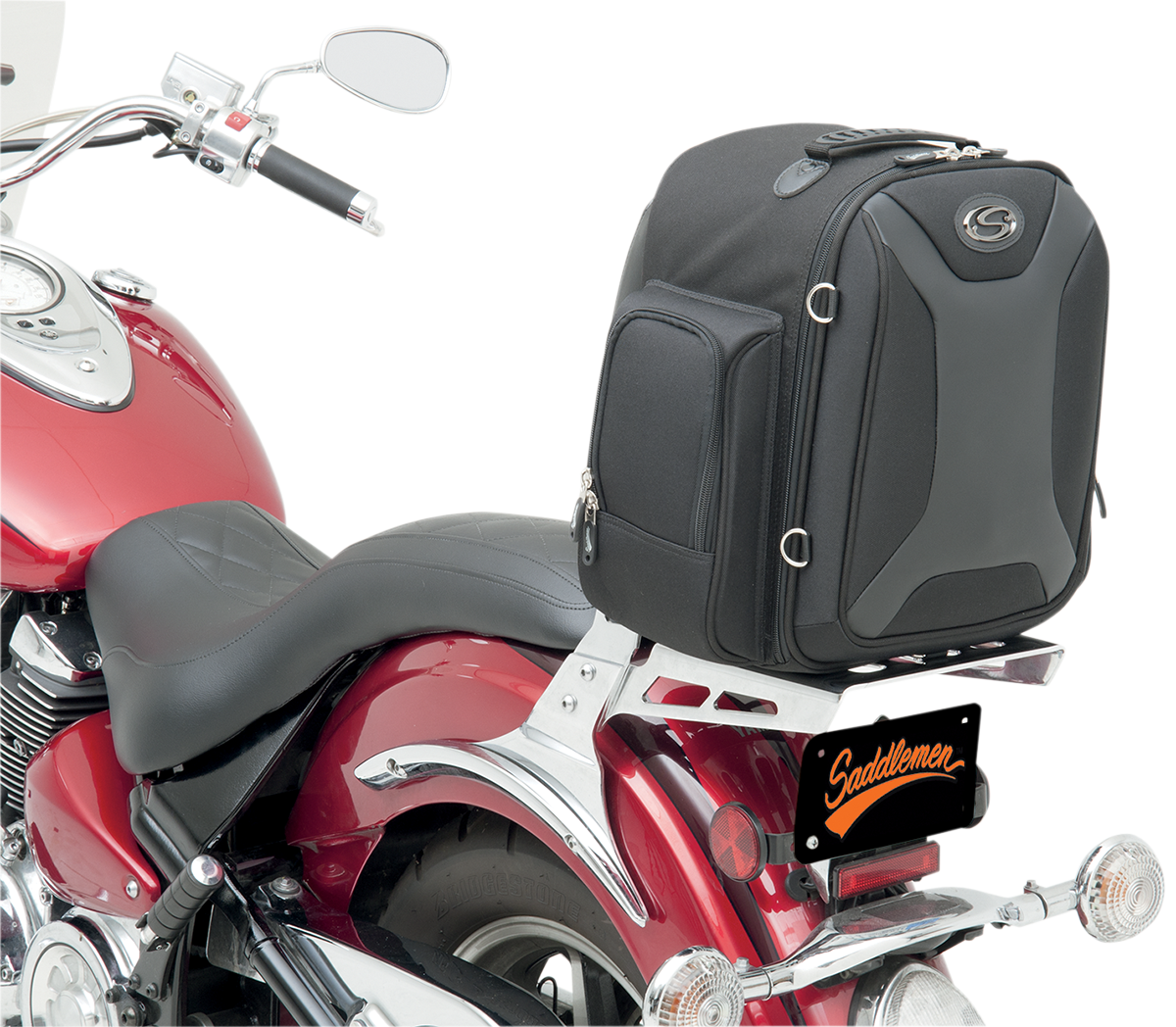 SADDLEMEN FTB1500 Sport Sissy Bar Bag