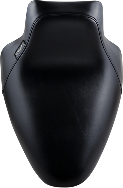 LE PERA Bare Bones Solo Seat - Smooth - Black - Softail '00-'07