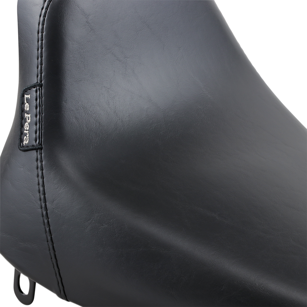 LE PERA Bare Bones Solo Seat - Smooth - Black - Softail '84-'99