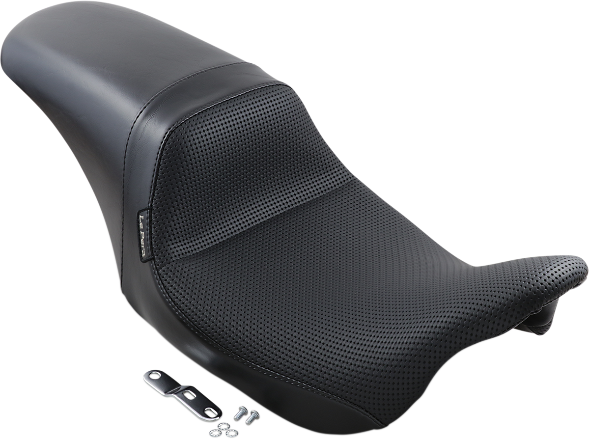 LE PERA Daytona Sport Seat - Basketweave - Black - Touring '08-'23