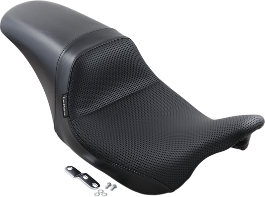 LE PERA Daytona Sport Seat - Basketweave - Black - Touring '08-'23