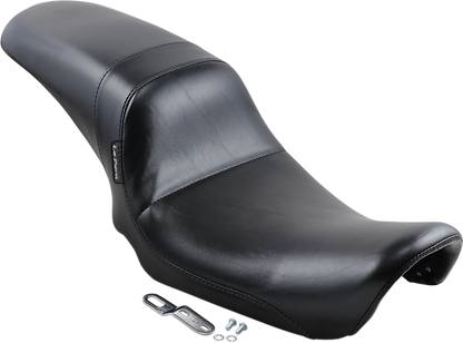 LE PERA Daytona Sport Seat - Smooth - Black - Dyna '06-'17