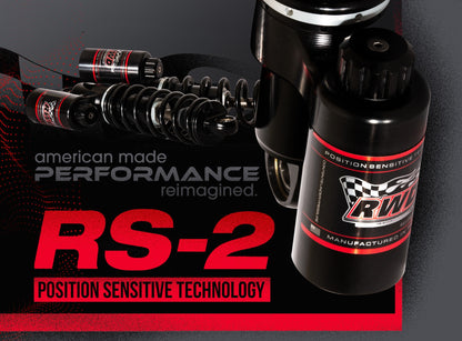RWD RS-2 Rear Shock Absorber for 1999 - 2026 Harley Davidson Touring Models
