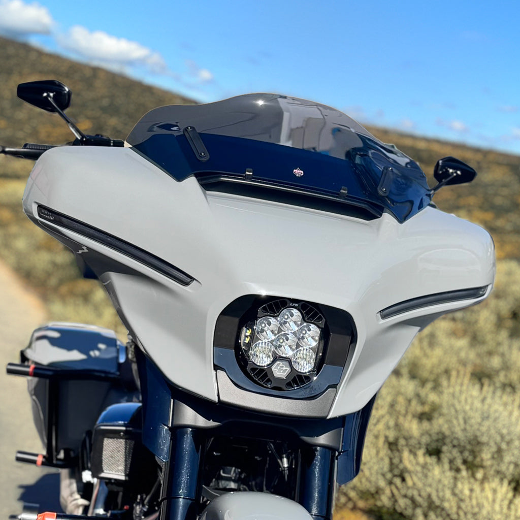 A10 Moto 23.5+ Harley Davidson Street Glide LP6 Mounting Kit for DOT/RACING LIGHT