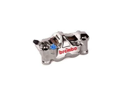 Brembo GP4-RX Left Front Caliper Nickel Plated - Radial Mount