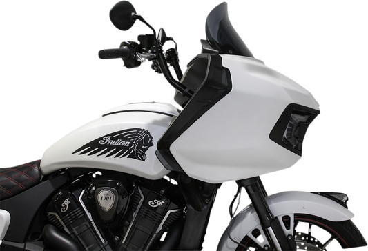 KLOCK WERKS Flare Windshield - Dark Smoke - 11" - Challenger