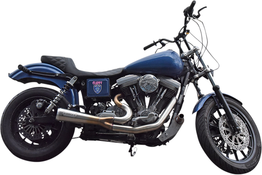 BASSANI XHAUST Ripper 2:1 Exhaust System - Chrome - 1991-2005 DYNA MODELS