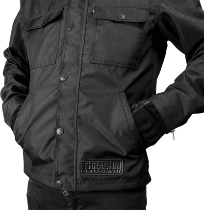 THRASHIN SUPPLY CO. Atlas Jacket - Black - XL