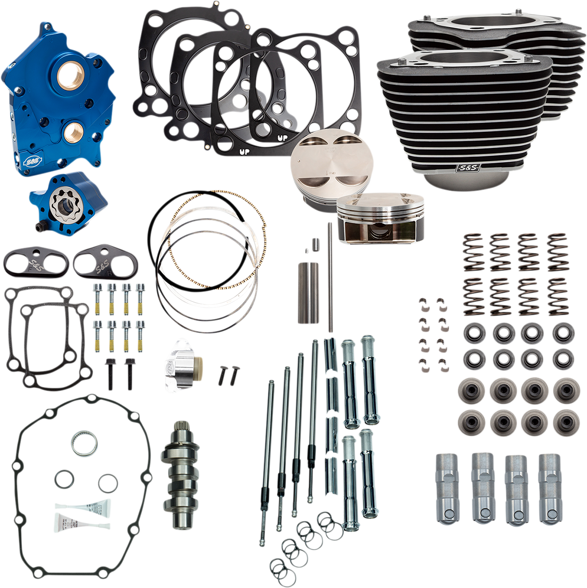 S&S CYCLE 124" Power Package Engine Performance Kit - Chain Drive