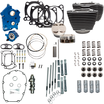 S&S CYCLE 124" Power Package Engine Performance Kit - Chain Drive