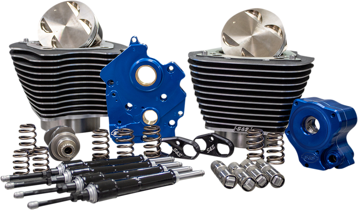 S&S CYCLE 124" Power Package Engine Performance Kit - Chain Drive