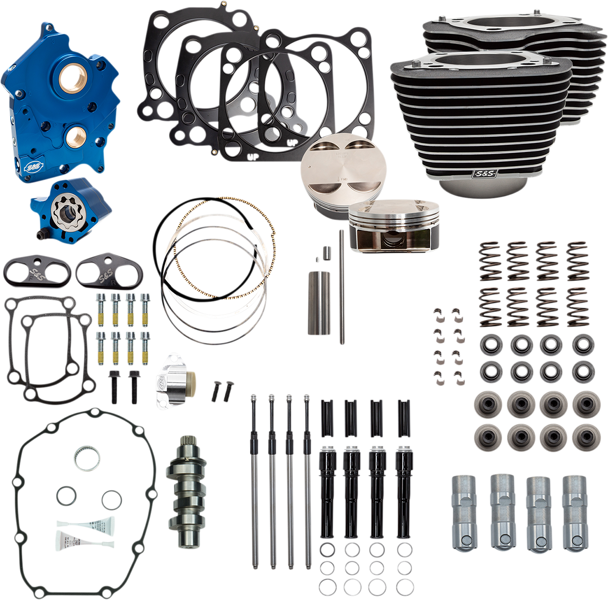 S&S CYCLE 124" Power Package Engine Performance Kit - Chain Drive