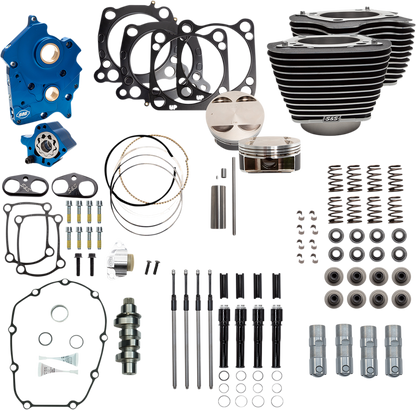S&S CYCLE 124" Power Package Engine Performance Kit - Chain Drive