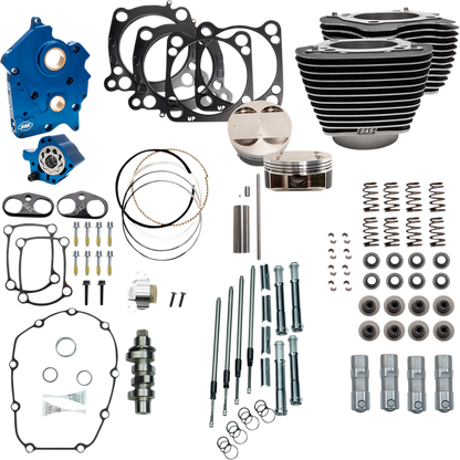 S&S CYCLE 124" Power Package Engine Performance Kit - Chain Drive