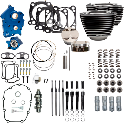 S&S CYCLE 124" Power Package Engine Performance Kit - Chain Drive