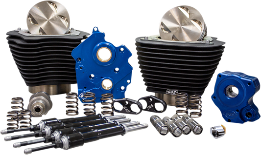 S&S CYCLE 124" Power Package Engine Performance Kit - Chain Drive