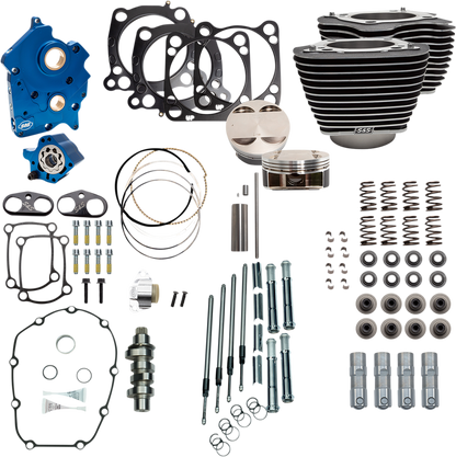 S&S CYCLE 128" Power Package Engine Performance Kit - Chain Drive