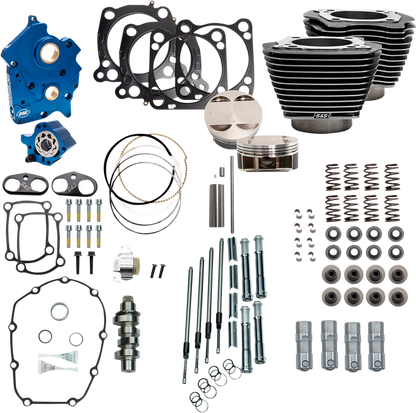 S&S CYCLE 128" Power Package Engine Performance Kit - Chain Drive