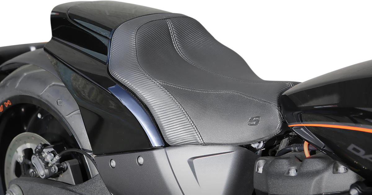 SADDLEMEN GP-V1 Solo Seat - Softail '19-'20
