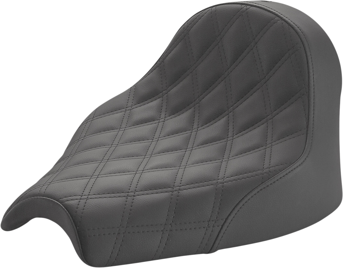 SADDLEMEN Seat - Renegade Solo - Lattice Stitched - Black - 2022 Chief