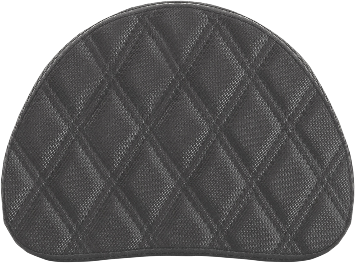 SADDLEMEN Pro Series SDC Performance Gripper Contoured Pad - Lattice Stitched - Black