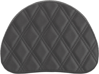 SADDLEMEN Pro Series SDC Performance Gripper Contoured Pad - Lattice Stitched - Black