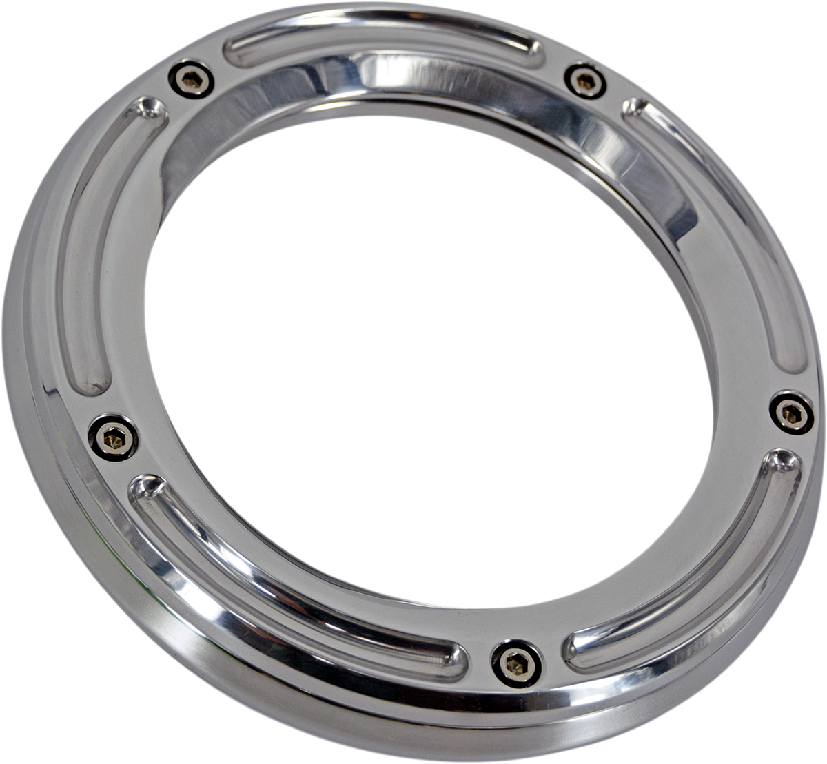 TRASK Assault Derby Cover - Chrome - Softail