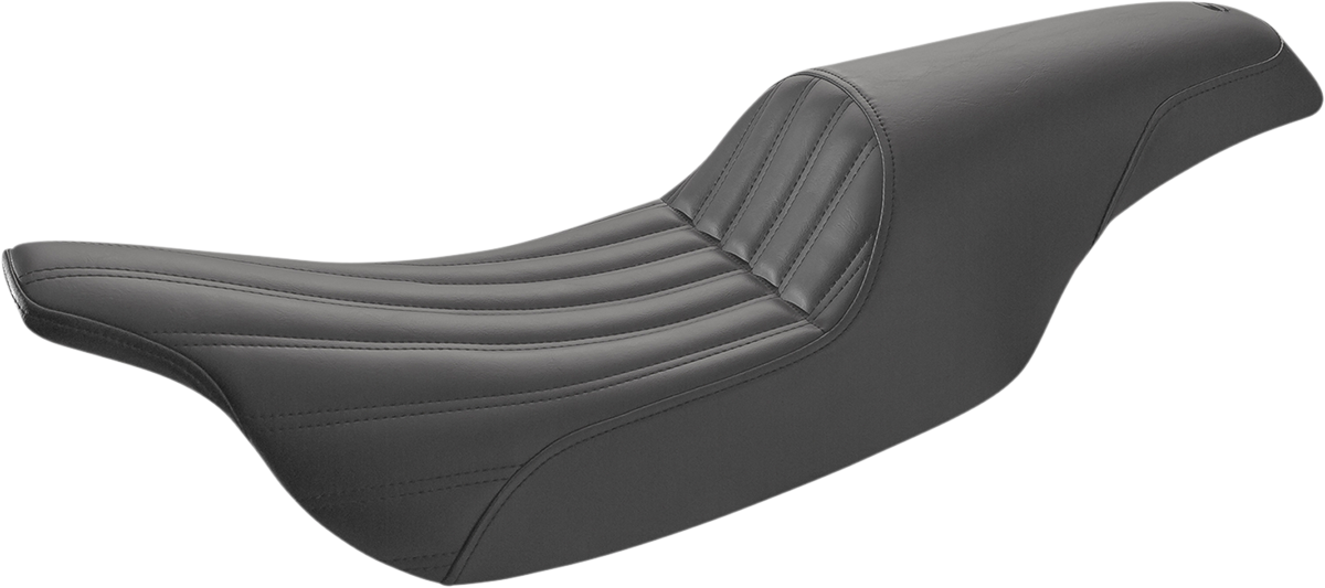 SADDLEMEN Knuckle Profiler™ Seat - Black - Touring '97-'07