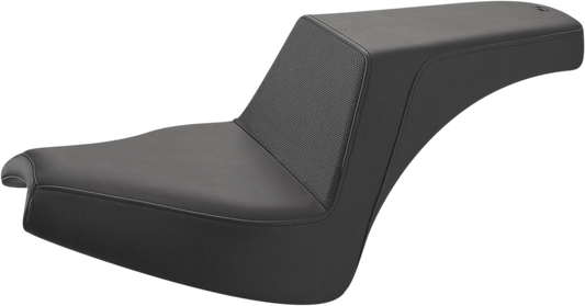 SADDLEMEN Step-Up Seat - Gripper - Black - 2022 Indian Chief