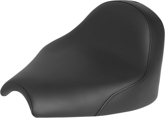 SADDLEMEN Renegade Solo Seat - Black - Smooth