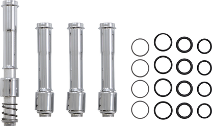 S&S CYCLE Pushrod Cover Kit - Chrome