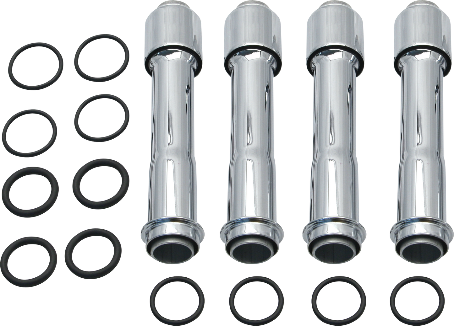 S&S CYCLE Pushrod Cover Kit - Chrome