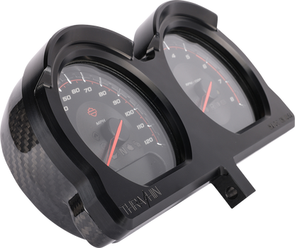 THRASHIN SUPPLY CO. Gauge Relocation Kit - Black