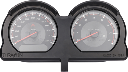 THRASHIN SUPPLY CO. Gauge Relocation Kit - Black