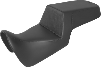 SADDLEMEN Step-Up Seat - Gripper - Black - Pan America '21-'24